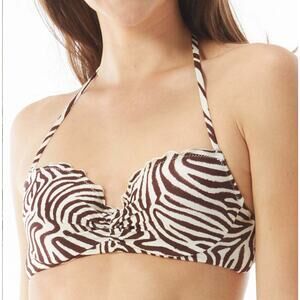 Sundazed Zebra Print Bikini, 36C